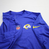 LA Rams Nike NFL On Field Dri-Fit Long Sleeve Shirt Men's Blue Used M-TOPS-168500