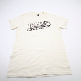 Gildan Heavy Cotton Short Sleeve Shirt Men's Beige Used Multiple Sizes TOPS-168319