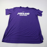 Nike Dri-Fit Short Sleeve Shirt Men's Purple Used XL TOPS-168940