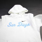 San Diego Toreros Nike Sweatshirt Women's White New with Tags Multiple Sizes TOPS-163726