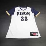Gallaudat Bison Under Armour Practice Jersey - Soccer Men's White Used XS JRSY-010501