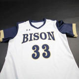 Gallaudat Bison Under Armour Practice Jersey - Soccer Men's White Used XS JRSY-010501