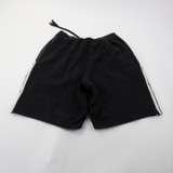 adidas Athletic Shorts Men's Black Used L-SHOR-036603