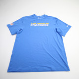 Los Angeles Chargers Nike Dri-Fit Short Sleeve Shirt Men's Used Multiple Sizes TOPS-169030