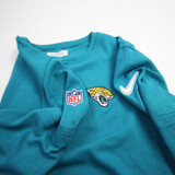 Jacksonville Jaguars Nike NFL On Field Dri-Fit Pullover Men's Teal Used 3XL TOPS-169044