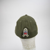 San Francisco 49ers New Era 39thirty Fitted Hat Unisex Olive/Red Used MD/LG-HATS-015553