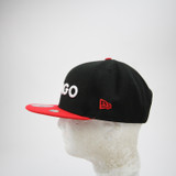 Chicago Bulls New Era 9fifty Snap-Back Hat Unisex Black/Red New OSFM-HATS-015492