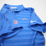 Los Angeles Chargers Nike Dri-Fit Polo Women's Blue Used-TOPS-169344