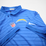 Los Angeles Chargers Nike Dri-Fit Polo Men's Blue Used XL-TOPS-169356