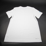 Jacksonville Jaguars Nike NFL On Field Dri-Fit Short Sleeve Shirt Men's Used White/Light Gray L-TOPS-169039