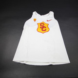 USC Trojans Nike Sleeveless Shirt Women's White Used M TOPS-169151