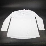 adidas Long Sleeve Shirt Men's White New with Tags XL-TOPS-169382