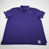 Kansas State Wildcats Nike Dri-Fit Polo Men's Purple Used XXL TOPS-169591