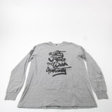 Denver Broncos Nike Nike Tee Long Sleeve Shirt Men's Gray Used L-TOPS-169791