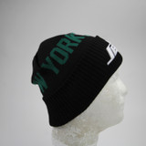 New York Jets New Era Winter Hat Unisex Black/Green Used MD/LG-HATS-015648