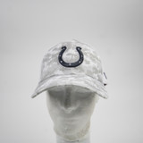 Indianapolis Colts New Era 39thirty Fitted Hat Men's Gray Used LXL HATS-015603