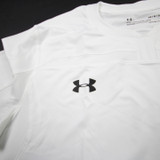 California Golden Bears Under Armour HeatGear Short Sleeve Shirt Men's New White-TOPS-169623