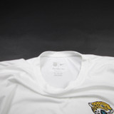 Jacksonville Jaguars Nike NFL On Field Short Sleeve Shirt Men's White Used 3XL TOPS-168862