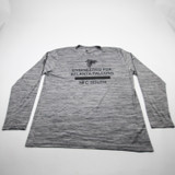 Atlanta Falcons Nike NFL On Field Nike Tee Long Sleeve Shirt Men's Gray Used XL TOPS-170289