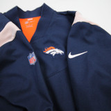 Denver Broncos Nike NFL On Field Jacket Men's Navy Used 4XL TOPS-169995