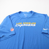 Los Angeles Chargers Nike NFL On Field Short Sleeve Shirt Men's Used 3XL TOPS-170273