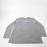 Los Angeles Angels Nike Dri-Fit Long Sleeve Shirt Men's Gray Used 2XL-TOPS-170415