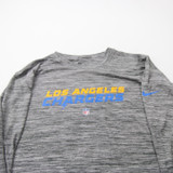 Los Angeles Angels Nike Dri-Fit Long Sleeve Shirt Men's Gray Used XXL TOPS-170415