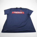 Virginia Cavaliers Nike Short Sleeve Shirt Men's Navy Used XXL TOPS-170313