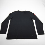 Atlanta Falcons Nike NFL On Field Long Sleeve Shirt Men's Black Used L TOPS-170308