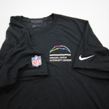 Los Angeles Chargers Nike Dri-Fit Short Sleeve Shirt Men's Black Used XL-TOPS-170227