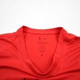 Chicago Bulls Nike NBA Authentics Short Sleeve Shirt Men's Red Used XLT TOPS-170257