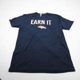 Denver Broncos Next Level Short Sleeve Shirt Men's Navy Used Multiple Sizes TOPS-170178