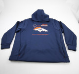 Denver Broncos Nike NFL On Field Sweatshirt Men's Navy Used 3XL-TOPS-170164