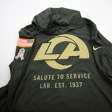 LA Rams Nike NFL On Field Long Sleeve Shirt Men's Olive Used XL-TOPS-170641