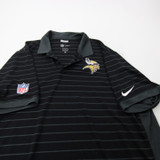Minnesota Vikings Nike NFL On Field Dri-Fit Polo Men's Black Used XL TOPS-170342