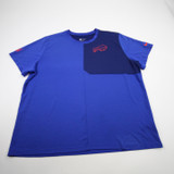 Buffalo Bills Nike NFL On Field Short Sleeve Shirt Men's Blue Used 3XL-TOPS-170471