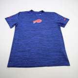 Buffalo Bills Nike NFL On Field Short Sleeve Shirt Men's Blue/Heather Used M-TOPS-170477
