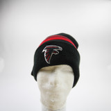 Atlanta Falcons New Era Winter Hat Unisex Black Used OSFM HATS-015719
