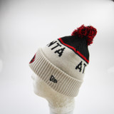 Atlanta Falcons New Era Winter Hat Unisex Beige/Black Used MD/LG-HATS-015720