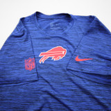 Buffalo Bills Nike NFL On Field Nike Tee Short Sleeve Shirt Men's Used Blue/Heather M-TOPS-170625