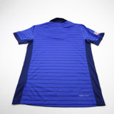 Buffalo Bills Nike NFL On Field Dri-Fit Polo Men's Blue/Striped Used S-TOPS-170695