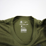 LA Rams Nike NFL On Field Long Sleeve Shirt Men's Olive Used L TOPS-170561