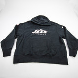 New York Jets Nike Sweatshirt Men's Black Used XXL TOPS-170516