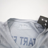 Gallaudat Bison Under Armour Short Sleeve Shirt Women's Gray New with Tags XS TOPS-170829