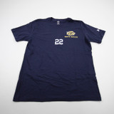 Gallaudat Bison Under Armour Short Sleeve Shirt Men's Navy Used M-TOPS-170841