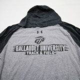 Gallaudat Bison Under Armour Long Sleeve Shirt Men's Gray Used M TOPS-170842