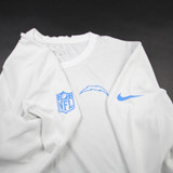 Los Angeles Chargers Nike Dri-Fit Long Sleeve Shirt Men's White Used-TOPS-170751