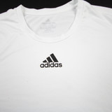 adidas Aeroready Short Sleeve Shirt Men's White Used 2XL-TOPS-170572