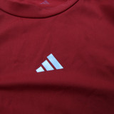 adidas Short Sleeve Shirt Men's Red Used Multiple Sizes TOPS-171050