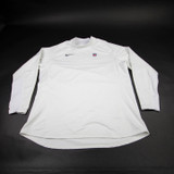 Nike NFL On Field Dri-Fit Long Sleeve Shirt Men's White Used XXL TOPS-169981